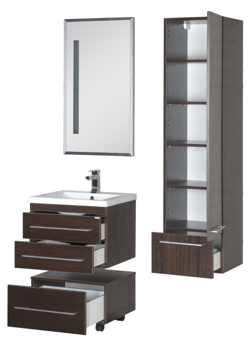 Тумба Aquanet Нота 58 подкатная венге 00170744 - 29