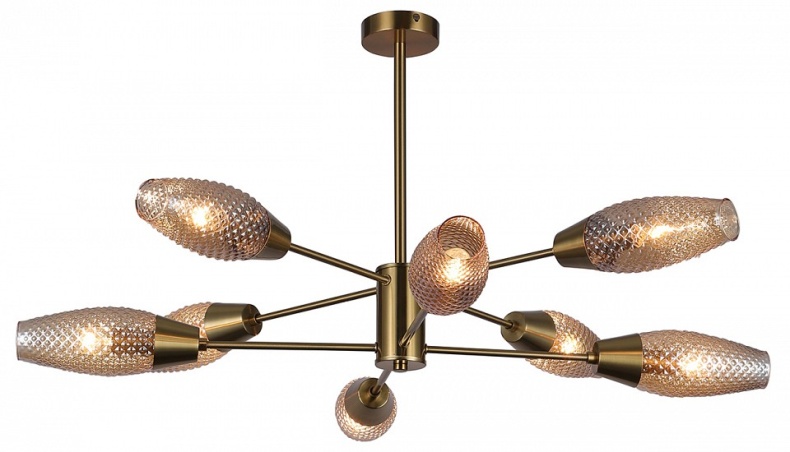 Люстра на штанге Escada Desire 10165/8PL Copper - 0