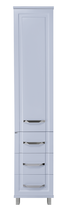 Терра - 40 Пенал серый с 3 ящ. левый П-Тер0504050-3ЯЛ - 0