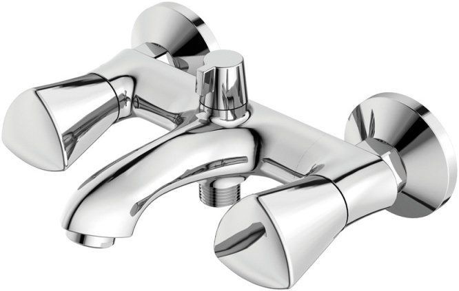 Смеситель для ванны с керамическим дивертором Bounce, IDDIS, BOUSB02i02WA - 0