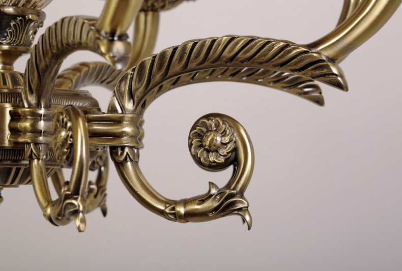 Подвесная люстра Abrasax Sylvia L.8110-8BR SHADE - 1