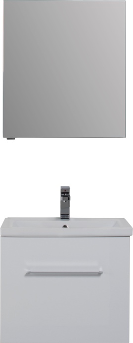 Зеркало-шкаф Aquanet Порто 60 белый 195727 - 2