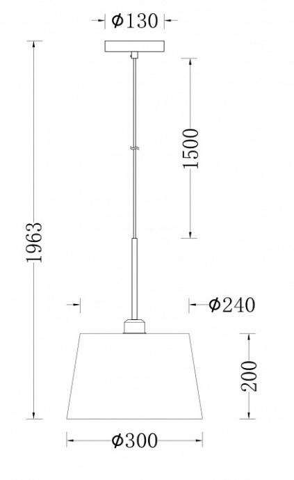Подвесной светильник Freya Sandy FR5119PL-01BS - 2