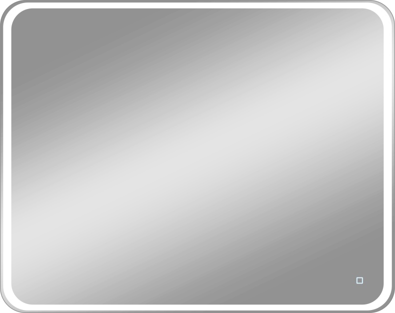 Мебель для ванной DIWO Элиста 100 светлое дерево, с раковиной Moduo 50 Square, в скандинавском стиле, овальная (гарнитур, мебель) 555416 - 8