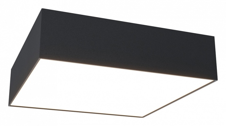 Накладной светильник Maytoni Zon C032CL-24W4K-SQ-B - 0