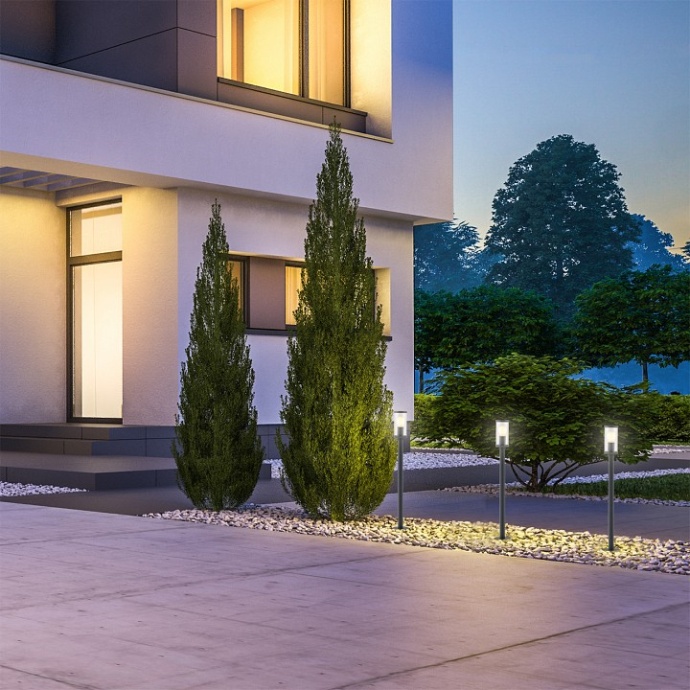 Наземный низкий светильник Escada 30003 30003G/02 - 1