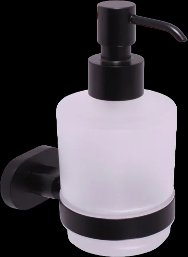 Дозатор для жидкого мыла Rav Slezak Yukon черный матовый YUA0303CMAT - 0