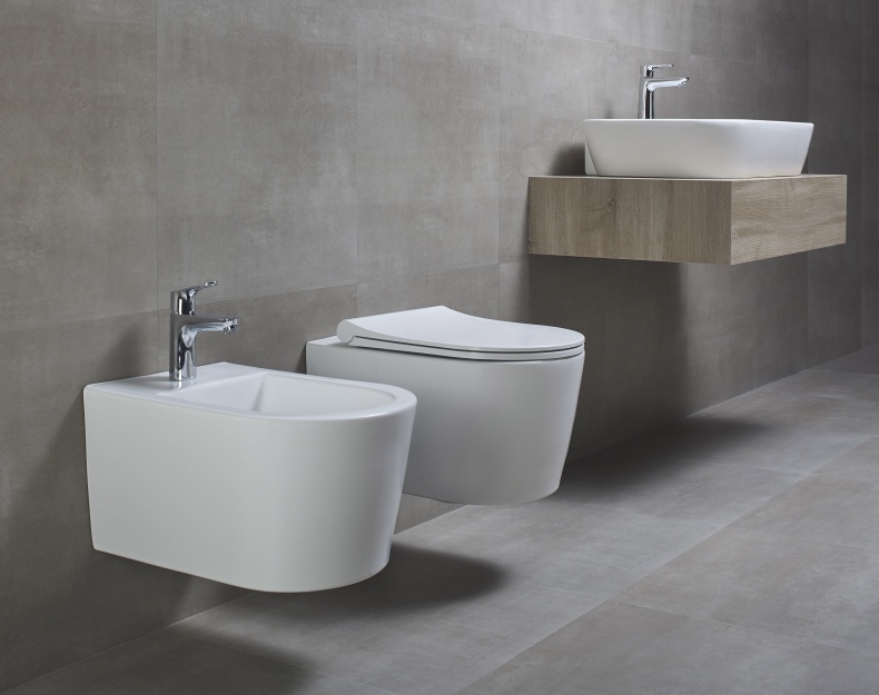 Унитаз подвесной beWash Albano 36383201 безободковый, с сиденьем микролифт - 1