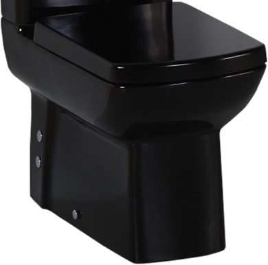 Чаша для унитаза-компакта Creavit Lara LR360 к стене, черная LR360-11SI00E-0000 - 0