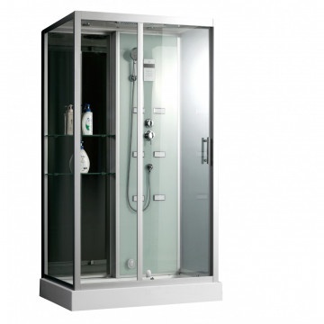 Душевая кабина Frank 120х85 с гидромассажем F-503-1 - 0