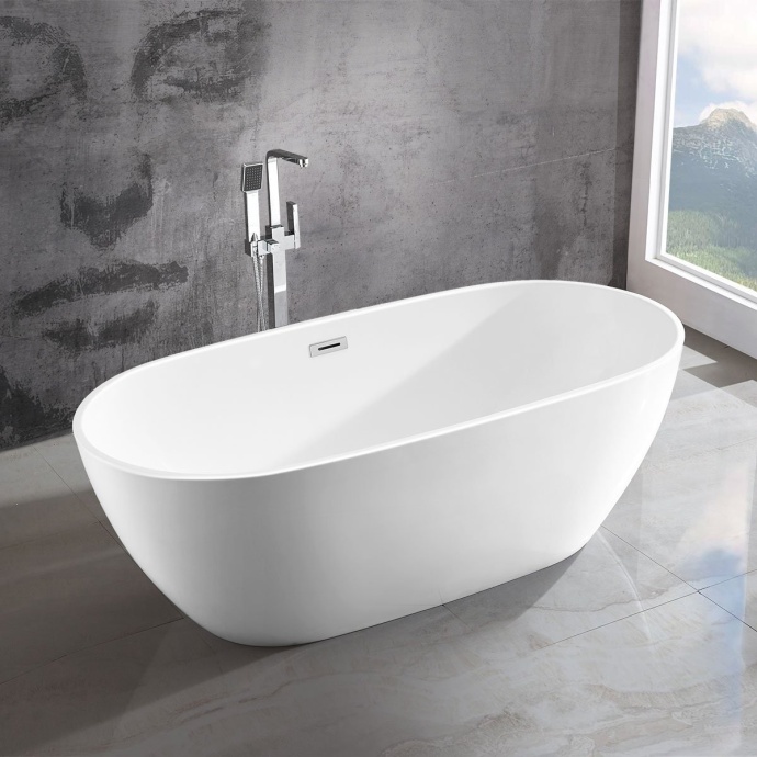 Акриловая ванна Vincea VBT-408-1700 белая - 1