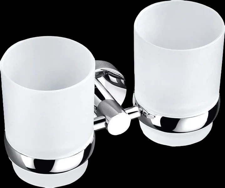 Стакан для зубных щеток Rav Slezak Colorado двойной хром  COA0202 - 0