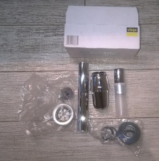 Сифон для раковины Viega 366681 с пробкой - 1