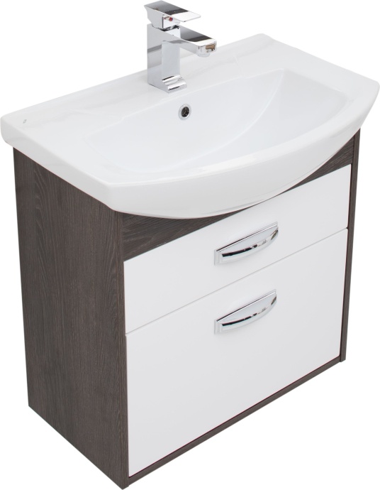 Мебель для ванной Aquanet Грейс 65 2 ящика, дуб кантенбери - 6