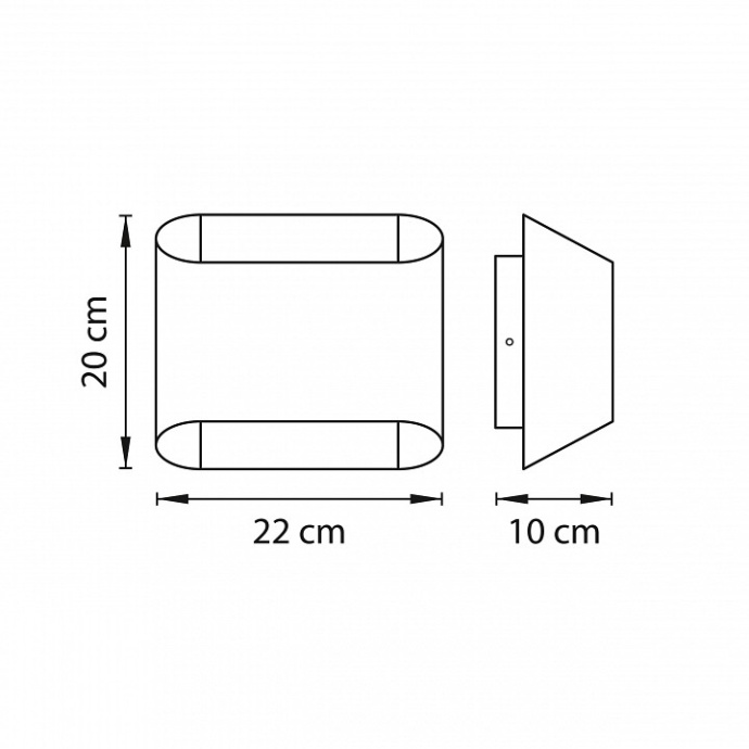 Накладной светильник Lightstar Muro 808627 - 5
