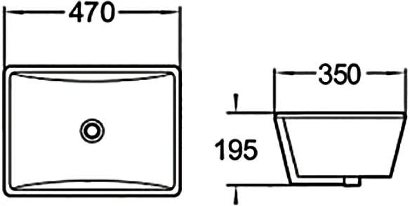 Рукомойник SantiLine SL-3003 - 1