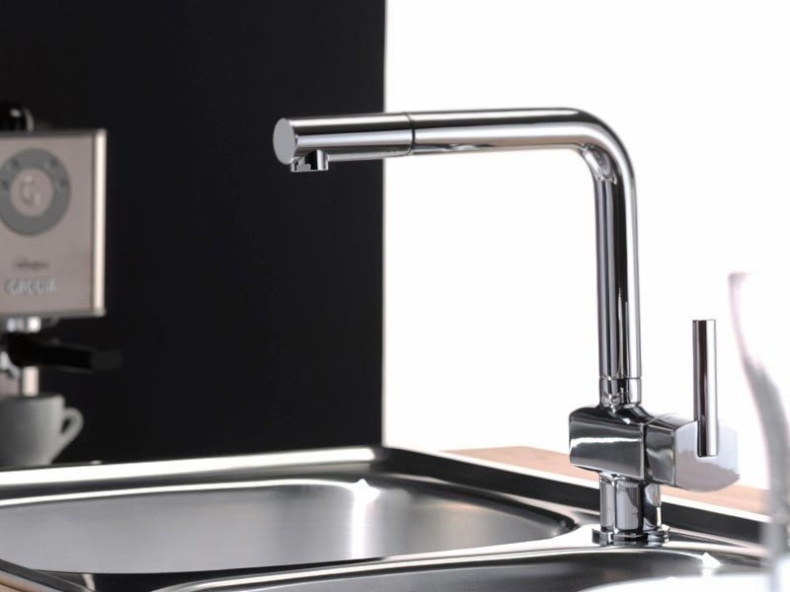 Смеситель Webert Azeta AZ940302015 для кухонной мойки, хром - 1