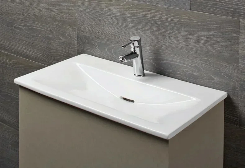 Раковина встраиваемая beWash Ontario 100 белый глянец 35021101 - 1