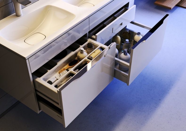 Мебель для ванной Aqwella 5 stars Malaga 120 белая - 2