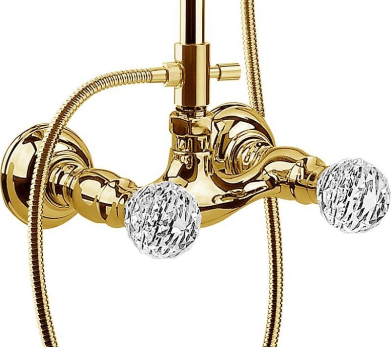 Душевая стойка Webert Karenina KA760405010 золото - 3