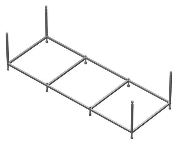 Монтажный комплект для ванны ROCA Sureste  ZRU9302771 - 0