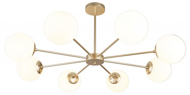 Люстра на штанге Escada ETHEREAL 2110/8P Gold - 0