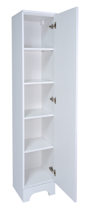 Шкаф-пенал Misty Лейла 35 правый белый матовый П-Лей0501-01П - 1