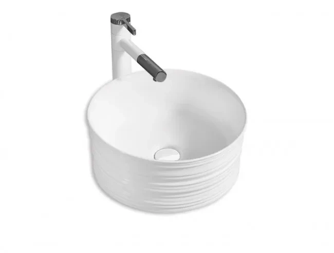 Раковина накладная CeramaLux N 41 см белый  W1532(78420) - 0