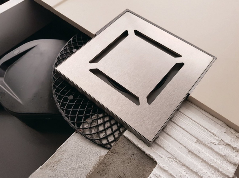 Душевой трап Berges Wasserhaus Platz Norma 15x15 см 090159 - 3