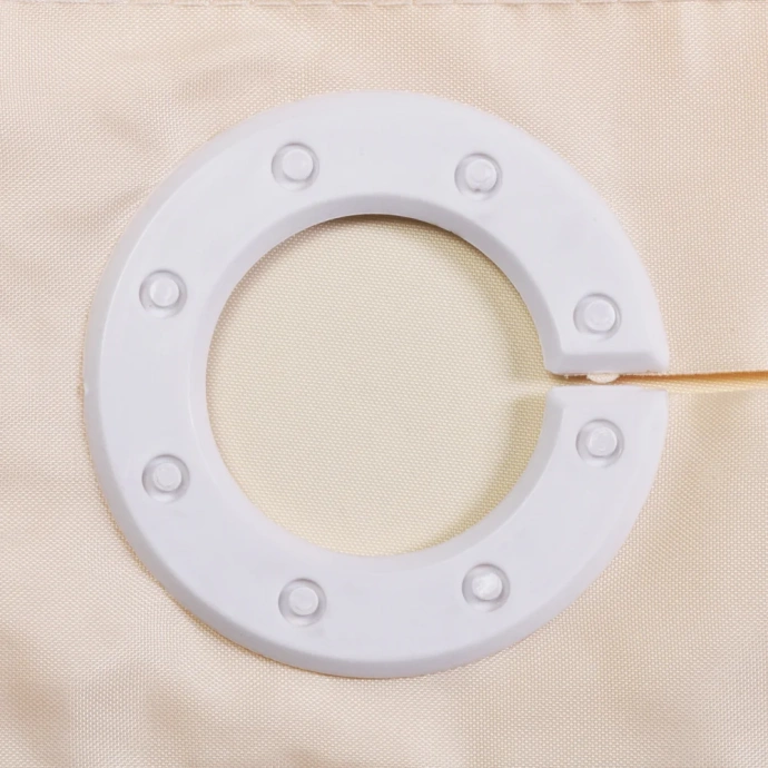 Штора для ванной Wasserkraft Vils 200х200 бежевый SC-10102 - 5