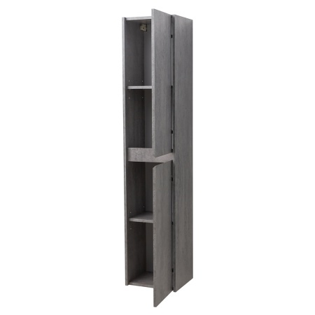Шкаф-пенал Belbagno Kraft 160х33 Cemento Grigio  KRAFT-1600-2A-SC-CG-R - 1