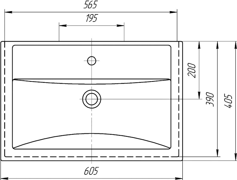 Тумба для комплекта Sanflor Ларго 2 60 вяз швейцарский C0002117 - 5