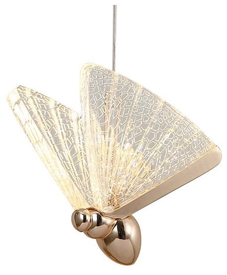 Подвесной светодиодный светильник Kink Light Баттерфляй 08444-1B,33 - 0