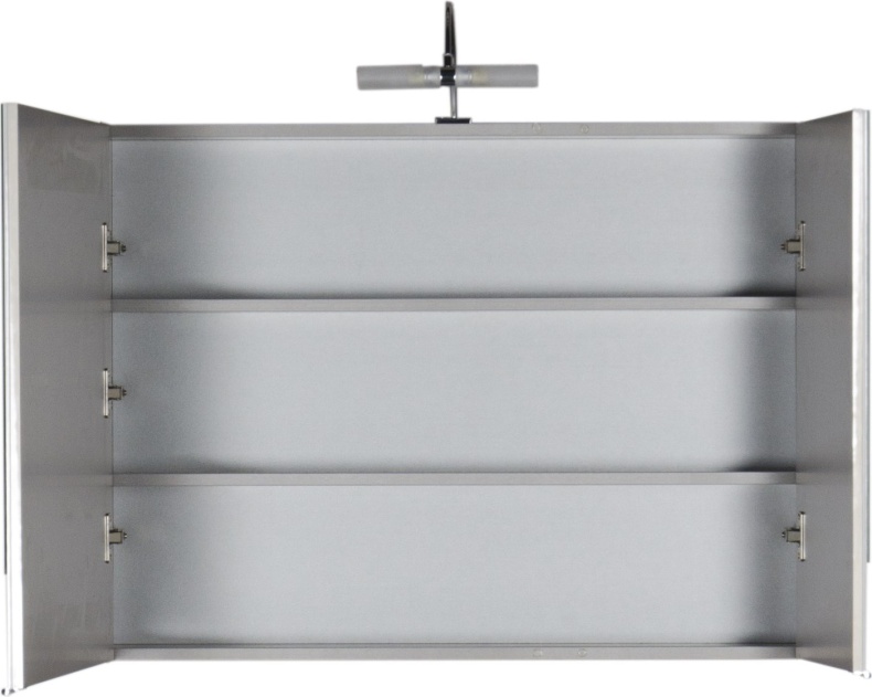 Мебель для ванной Aquanet Верона 90 белая, 1 ящик, 2 двери - 11