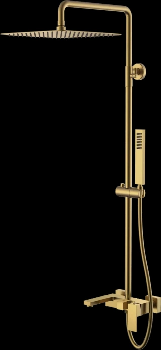 Душевая стойка Boheme Qubic бронза матовый 478-BR - 0