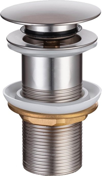 Донный клапан для раковины Allen Brau Priority Round 5.31024-BN брашированный никель - 0