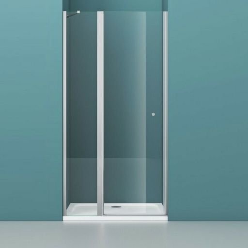 Душевая дверь BelBagno Etna 80(60/20)х195 профиль хром стекло прозрачное ETNA-60/20-C-Cr - 1