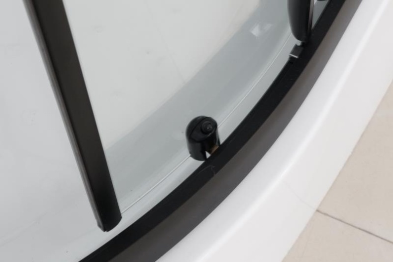 Душевая кабина Frank F400 Black низкий поддон 400404 - 5