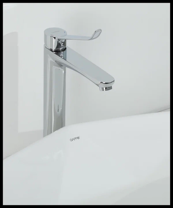 Смеситель для раковины Gappo хром глянцевый G1021-21 - 0