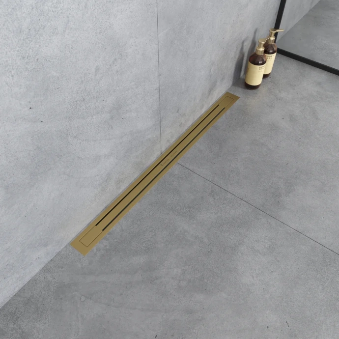 Душевой лоток Armadi Art Premium Trendy 80 золото матовый 983-80-MG - 1