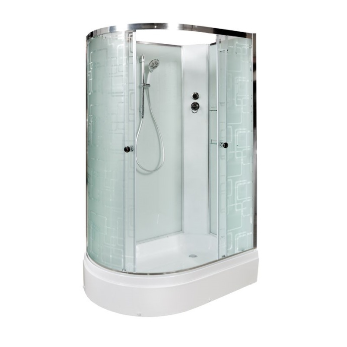 Душевая кабина Deto ЕМ 120х80 без крыши  EM2712RN - 1