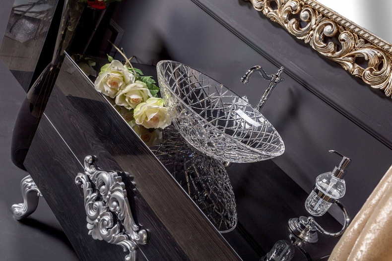 Тумба под раковину Armadi Art NeoArt 100 темное дерево 831-100-BW - 4