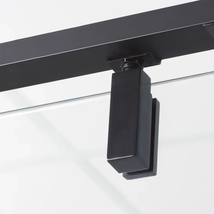 Душевой уголок Wasserkraft Elbe 120x100 профиль черный стекло прозрачное 74P10 - 2