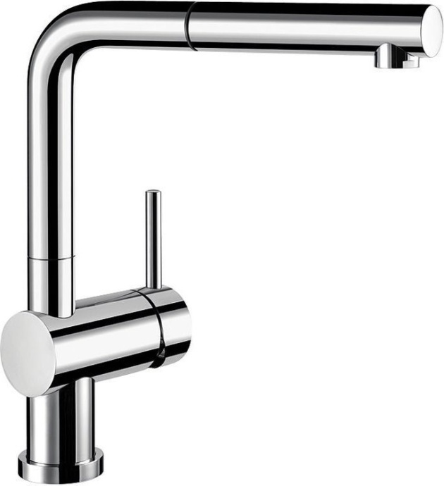 Смеситель для кухонной мойки Blanco Linus хром  512402 - 0