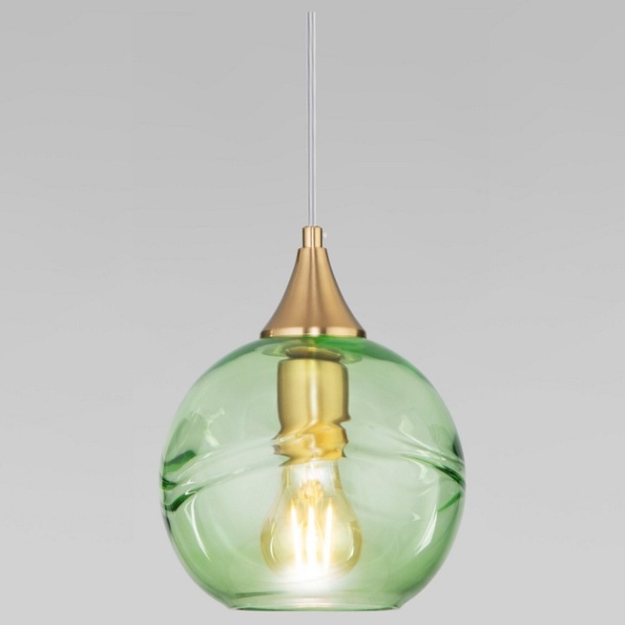Подвесной светильник Eurosvet Lotus 50221/1 зеленый - 0