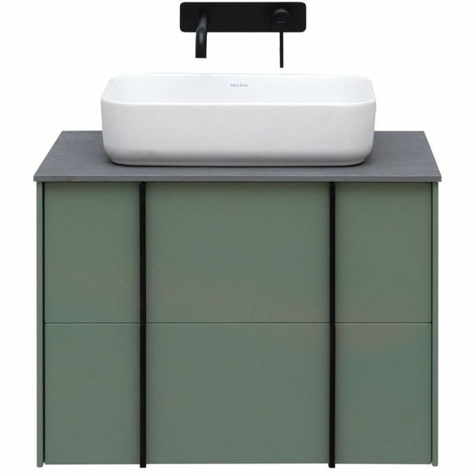 Тумба под раковину Allen Brau Reality 70 серо - зеленый матовый 1.32004.CGM - 1
