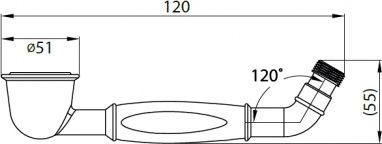 Душевая лейка Cezares Retro CZR C DEF2 02 Bi бронза CZR-C-DEF2-02-Bi - 1
