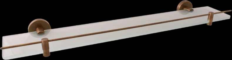 Полка стеклянная Rav Slezak Colorado 60 бронза COA0900/60SM - 0