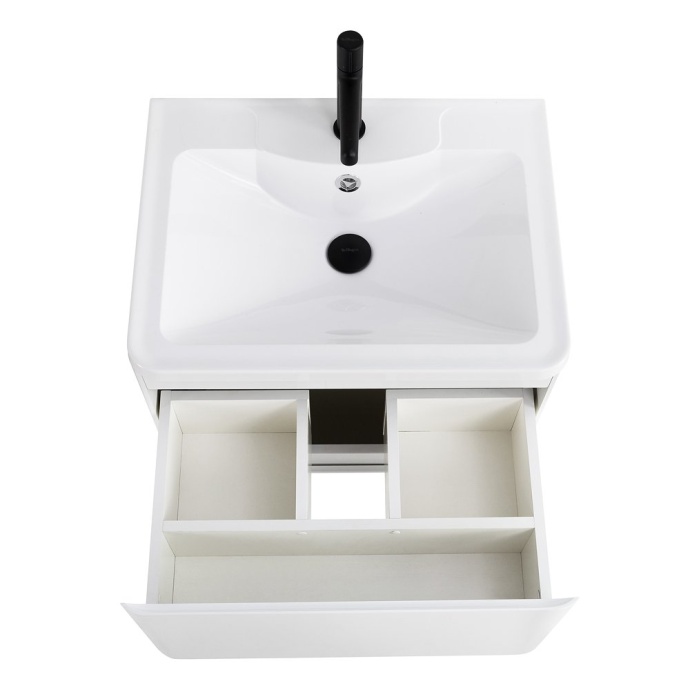 Тумба с раковиной BelBagno Albano 60 белый - 3