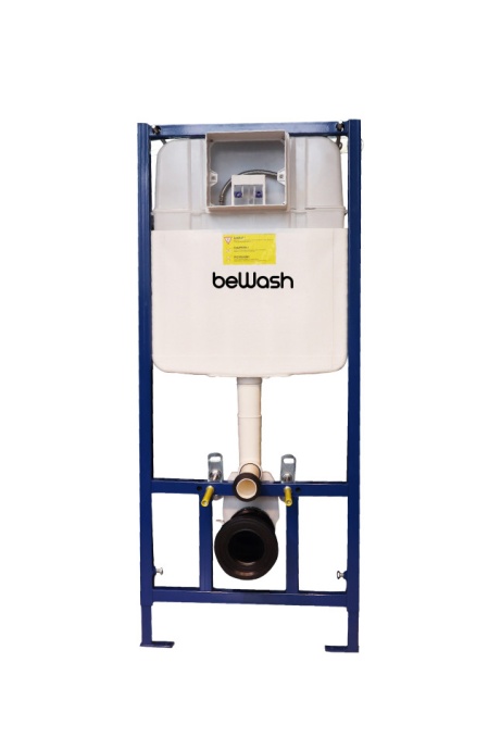 Комплект инсталляции beWash Fide с кнопкой смыва хром глянец K500RZVP0300PK000000 - 2